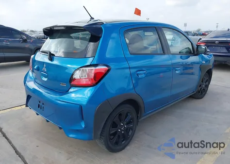 2023 Mitsubishi Mirage Black Edition из США, поврежденный, VIN ML32AWHJ0PH004943